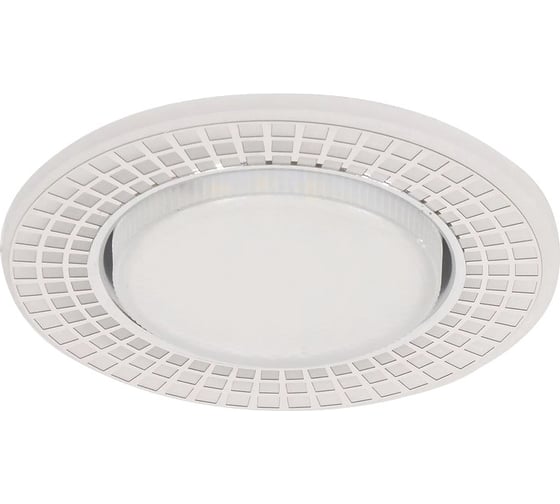 Встраиваемый светильник IMEX GX53+LED 4W 4000K, АКРИЛ CH/WH+CH IL.0031.0602