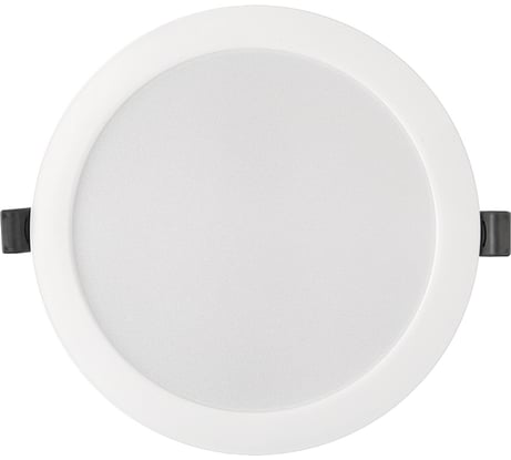 Встраиваемый светильник светодиодный General Lighting Systems 12Вт, 1240Лм, 4500К, Нейтральный белый свет, Круг, 149х27мм GLP-RW3-12BT-145-4 412405