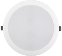 Встраиваемый светильник светодиодный General Lighting Systems 24Вт, 2530Лм, 4500К, Нейтральный белый свет, Круг, 220х30мм GLP-RW3-24BT-220-4 412409