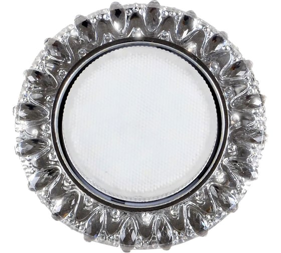 Встраиваемый светильник IMEX GX53+LED 4W 4000K, ПОЛИКРИСТАЛЛ CH/CLEAR IL.0028.1403 1