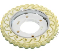 Встраиваемый светильник IMEX GX53+LED 4W 4000K, ПОЛИКРИСТАЛЛ CH/CLEAR+WH IL.0028.1715