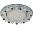 Встраиваемый светильник IMEX GX53+LED 4W 4000K, ПОЛИКРИСТАЛЛ CH/CLEAR+GRAY IL.0028.0922 1