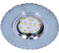 Встраиваемый светильник IMEX MR16+LED 3W 4000K ПОЛИКРИСТАЛЛ, AL/CLEAR IL.0027.2203
