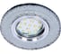 Встраиваемый светильник IMEX MR16+LED 3W 4000K ПОЛИКРИСТАЛЛ, AL/CLEAR IL.0027.2303 1