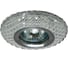 Встраиваемый светильник IMEX MR16+LED 3W 4000K ПОЛИКРИСТАЛЛ, AL/CLEAR IL.0027.0303 1