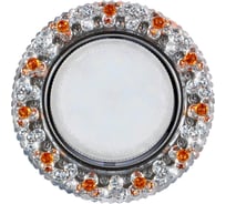 Встраиваемый светильник IMEX GX53+LED 4W 4000K, ПОЛИКРИСТАЛЛ CH/CLEAR+TEA IL.0028.0970