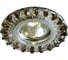 Встраиваемый светильник IMEX MR16+LED 3W 4000K ПОЛИКРИСТАЛЛ, AL/CLEAR+GREY IL.0027.1522 1