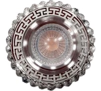 Встраиваемый светильник IMEX MR16+LED 3W 4000K ПОЛИКРИСТАЛЛ, AL/CLEAR+WH IL.0027.1915