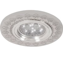 Встраиваемый светильник IMEX MR16+LED 3W 4000K, акрил, CH/WH+CH IL.0030.0402