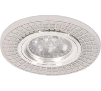 Встраиваемый светильник IMEX MR16+LED 3W 4000K, акрил, CH/WH+CH IL.0030.0602
