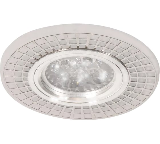 Встраиваемый светильник IMEX MR16+LED 3W 4000K, акрил, CH/WH+CH IL.0030.0602 1