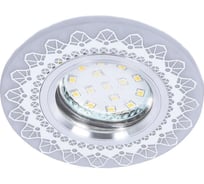 Встраиваемый светильник IMEX MR16+LED 3W 4000K, акрил, CH/WH+WH IL.0030.0415