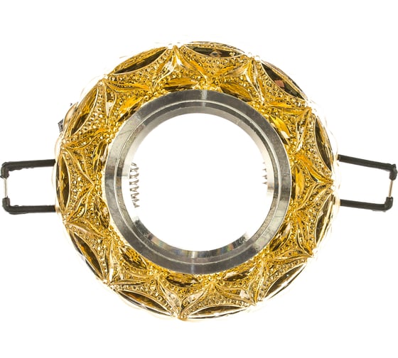 Встраиваемый декоративный светильник Fametto серия Luciole DLS-L149, GU5,3, GLASSY TEA UL-00003904 1