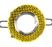 Встраиваемый декоративный светильник Fametto серия Luciole DLS-L143, GU5,3, GLASSY GOLD UL-00003884