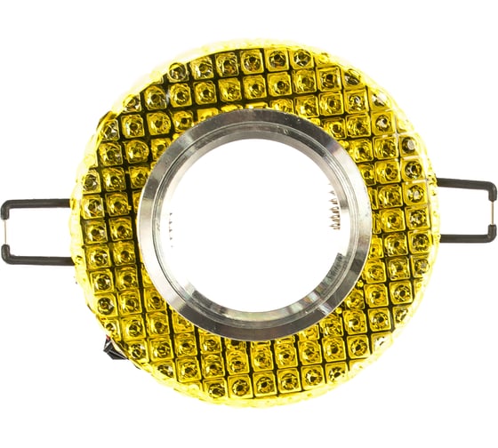 Встраиваемый декоративный светильник Fametto серия Luciole DLS-L143, GU5,3, GLASSY GOLD UL-00003884 1