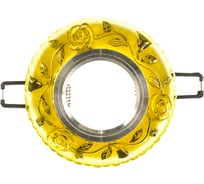 Встраиваемый декоративный светильник Fametto серия Luciole DLS-L150, GU5,3, GLASSY GOLD UL-00003907