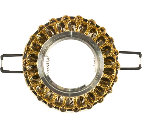 Встраиваемый декоративный светильник Fametto серия Luciole DLS-L151, GU5,3, GLASSY TEA UL-00003910