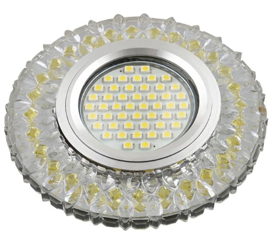 Встраиваемый декоративный светильник Fametto серия Luciole DLS-L138, GU5,3, GLASSY GOLD UL-00003869