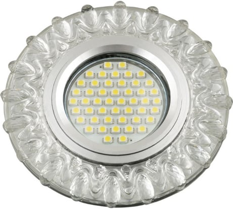 Встраиваемый декоративный светильник Fametto серия Luciole DLS-L148, GU5,3, GLASSY TEA UL-00003901