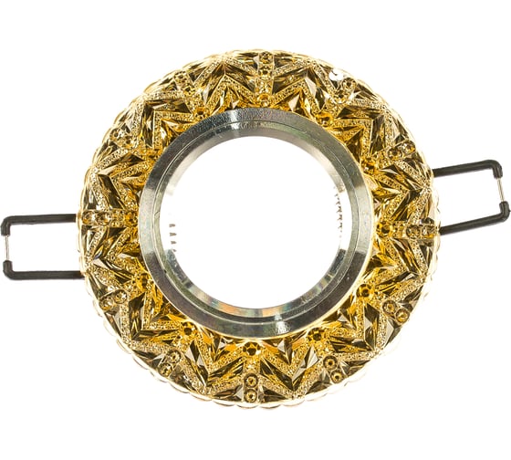 Встраиваемый декоративный светильник Fametto серия Luciole DLS-L146, GU5,3, GLASSY GOLD UL-00003894 1