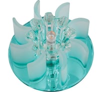 Встраиваемый декоративный светильник Fametto серия Fiore DLS-F114 G4, BLUE CLEAR 10740