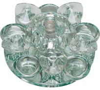 Встраиваемый декоративный светильник Fametto серия Fiore DLS-F123, G4, GLASSY CLEAR 10641