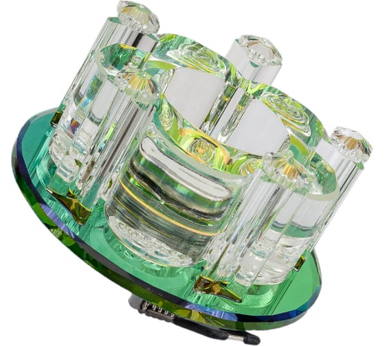 Встраиваемый декоративный светильник Fametto DLS-F122, G4, COLOUR CLEAR 10640