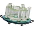 Встраиваемый декоративный светильник Fametto DLS-F122, G4, COLOUR CLEAR 10640 4