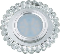 Встраиваемый декоративный светильник Fametto DLS-L133, GU5.3, CHROME CLEAR, серия Luciole UL-00002719
