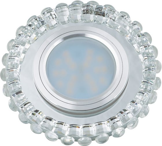 Встраиваемый декоративный светильник Fametto DLS-L133, GU5.3, CHROME CLEAR, серия Luciole UL-00002719