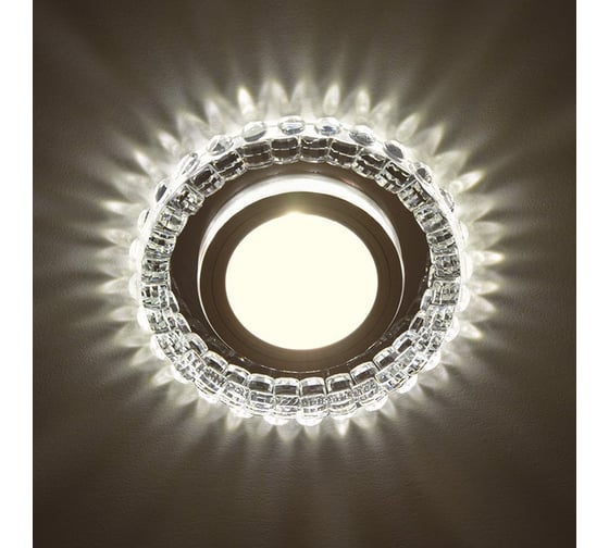 Встраиваемый декоративный светильник Fametto DLS-L133, GU5.3, CHROME CLEAR, серия Luciole UL-00002719
