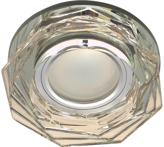 Встраиваемый декоративный светильник Fametto DLS-L122, GU5.3, BRONZE CLEAR, серия Luciole UL-00000370