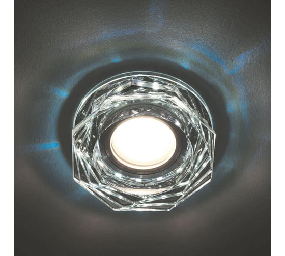 Встраиваемый декоративный светильник Fametto DLS-L122, GU5.3, BRONZE CLEAR, серия Luciole UL-00000370