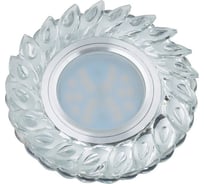 Встраиваемый декоративный светильник Fametto DLS-L128, GU5.3, CHROME CLEAR, Luciole UL-00002707