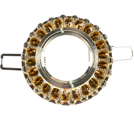 Встраиваемый декоративный светильник Fametto DLS-L151, GU5.3, GLASSY GOLD, серия Luciole UL-00003909