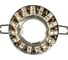 Встраиваемый декоративный светильник Fametto DLS-L121, GU5.3, CHROME CLEAR BRONZE, серия Luciole UL-00000368 1