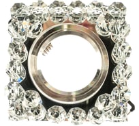 Встраиваемый декоративный светильник Fametto DLS-L131, GU5.3, CHROME, CLEAR, серия Luciole UL-00002714
