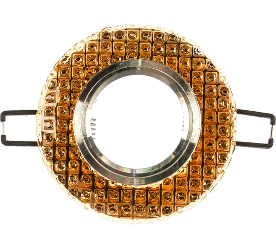 Встраиваемый декоративный светильник Fametto DLS-L143, GU5.3, GLASSY, LIGHT, TEA, Luciole UL-00003885 1