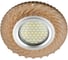 Встраиваемый декоративный светильник Fametto DLS-L137, GU5.3, GLASSY, TEA, Luciole UL-00003866 1