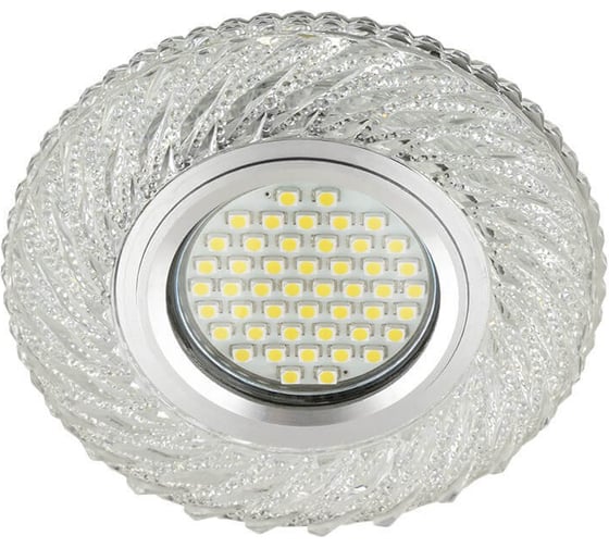 Встраиваемый декоративный светильник Fametto DLS-L137, GU5.3, GLASSY, CLEAR, Luciole UL-00003865 1