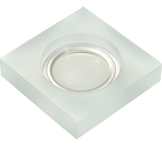 Встраиваемый декоративный светильник Fametto серия Luciole DLS-L111 GU5.3, CHROME MATT CLEAR UL-00000363