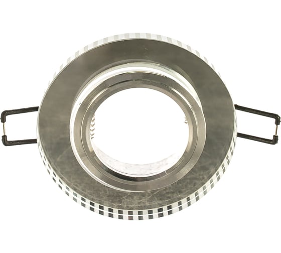 Встраиваемый декоративный светильник Fametto серия Luciole DLS-L127, GU5,3, CHROME GLASSY UL-00001413 1