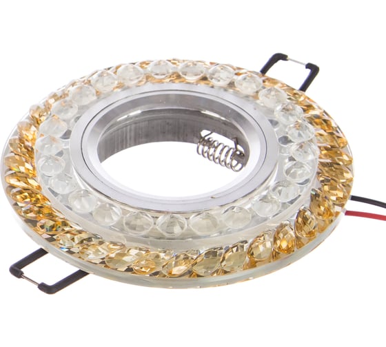 Встраиваемый декоративный светильник Fametto серия Luciole DLS-L132, GU5,3, CHROME GOLD UL-00002718