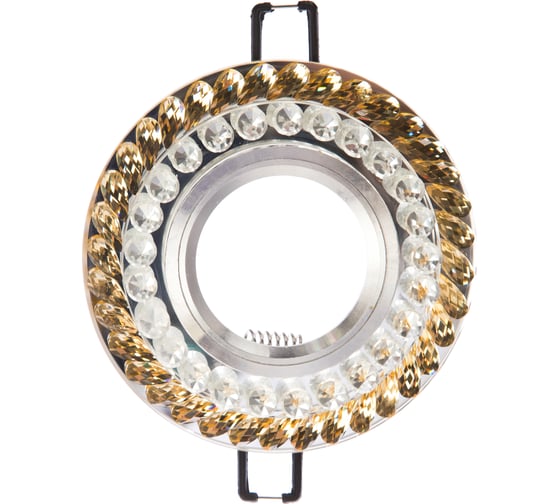 Встраиваемый декоративный светильник Fametto серия Luciole DLS-L132, GU5,3, CHROME GOLD UL-00002718