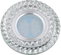 Встраиваемый декоративный светильник Fametto серия Luciole DLS-L132, GU5,3, CHROME CLEAR UL-00002716