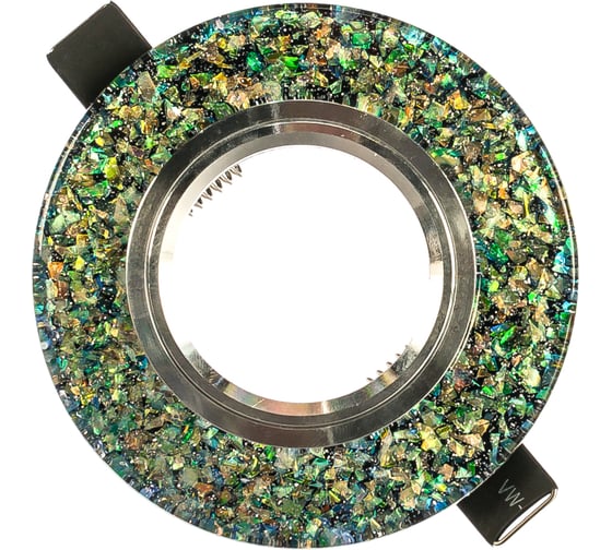 Светильник Fametto DLS-L103 GU5.3 CHROME BLACK, декоративный, встраиваемый, серия Luciole 10715 1