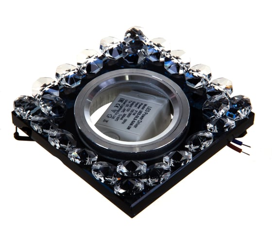 Светильник Fametto DLS-L131 GU5.3 CHROME BLACK, декоративный, встраиваемый, серия Luciole UL-00002756