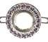 Светильник Fametto DLS-L120 GU5 3 CHROME CLEAR PURPLE, декоративный, встраиваемый, серия Luciole UL-00000367 1