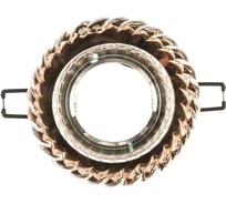 Светильник Fametto DLS-L123 GU5.3 BRONZE CLEAR, декоративный, встраиваемый, серия Luciole UL-00000373