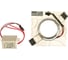 Светильник Fametto DLS-L207 GU5.3 CHROME WHITE, декоративный, встраиваемый, серия Luciole UL-00000382 2